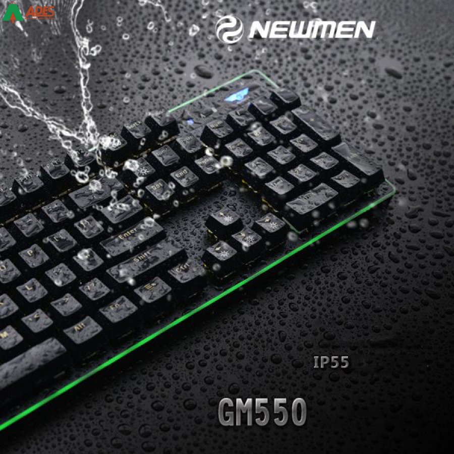 Ban Phim Co Gaming Newmen GM550 co keycaps chat luong