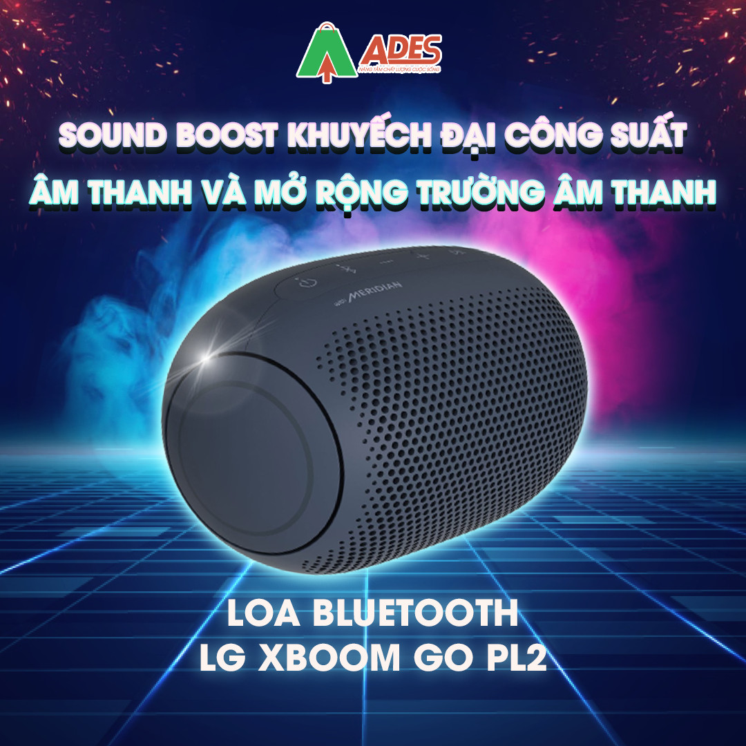 Loa Bluetooth LG XBOOM Go PL2 sound boost