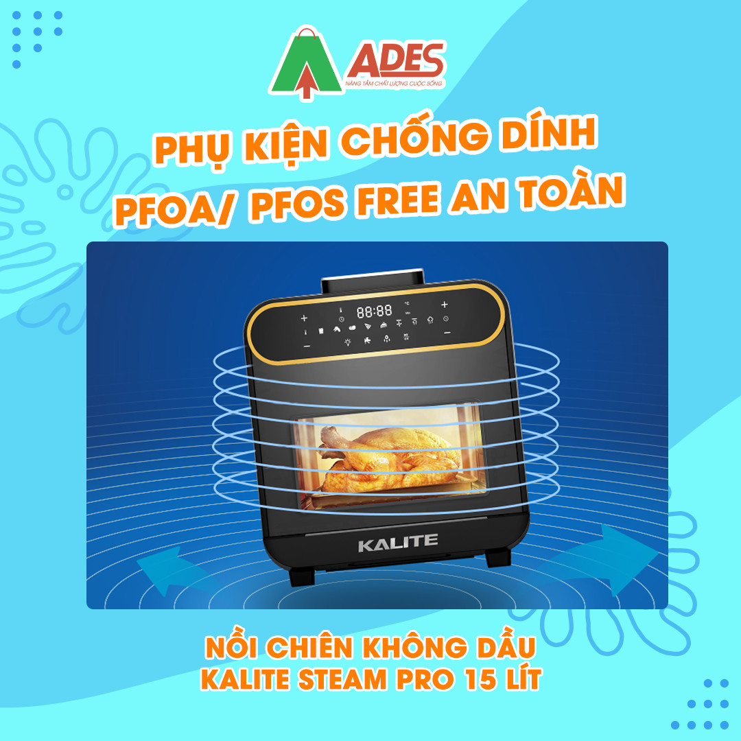 Kalite Steam Pro co bang dieu khien cam ung thong minh sac net